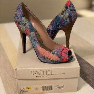 Rachel Roy peep toe heels
